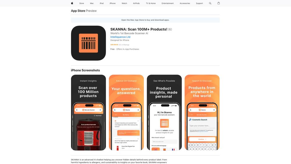 image for Skanna: Scan 100+ Products!