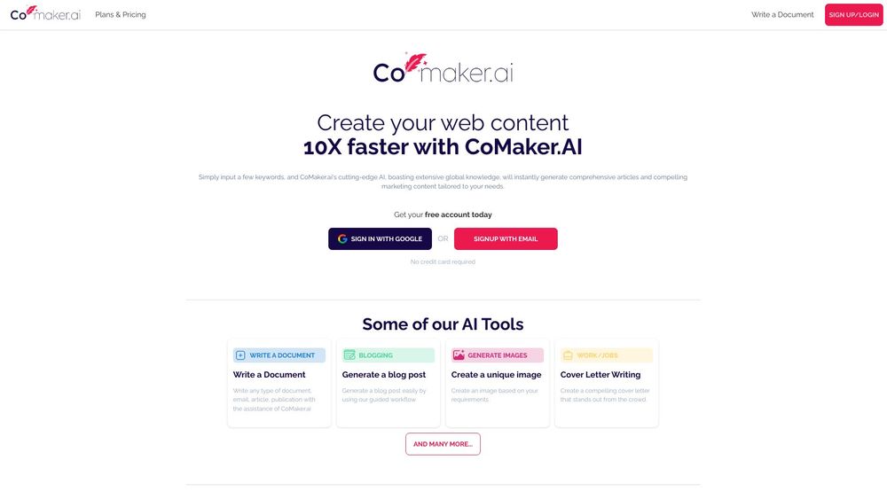 image for CoMaker.ai