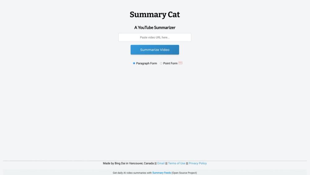 image for Summary Cat