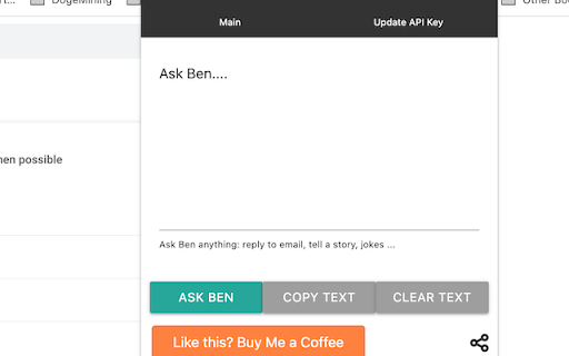 image for Ask Ben (Chat GPT) Anything AI