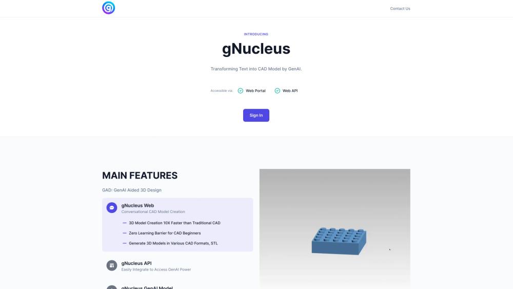 image for gNucleus AI