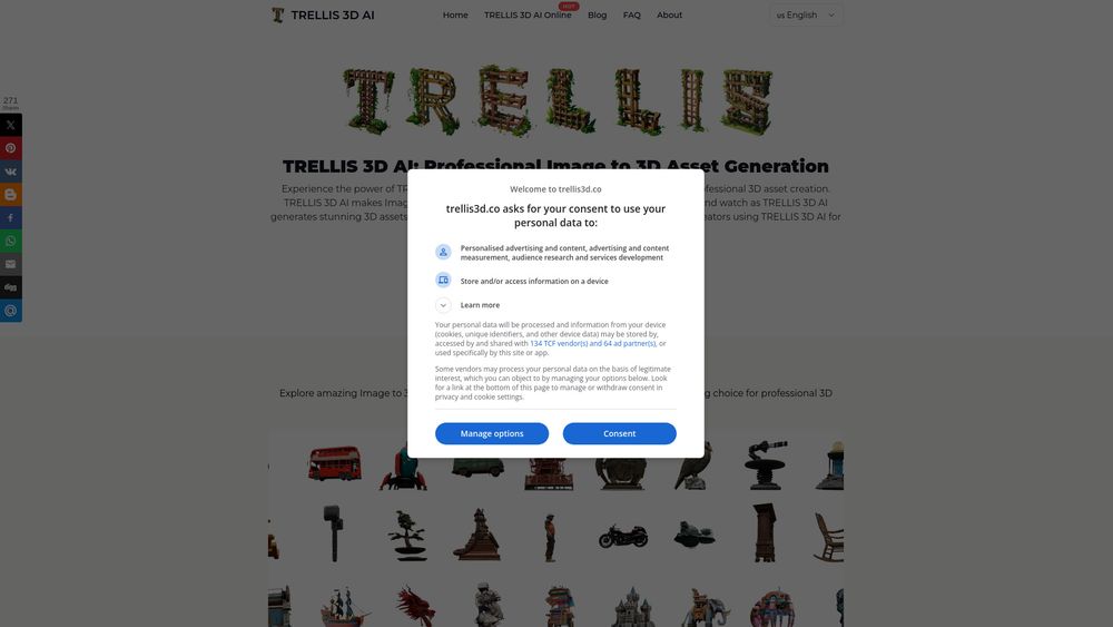 image for TRELLIS 3D AI