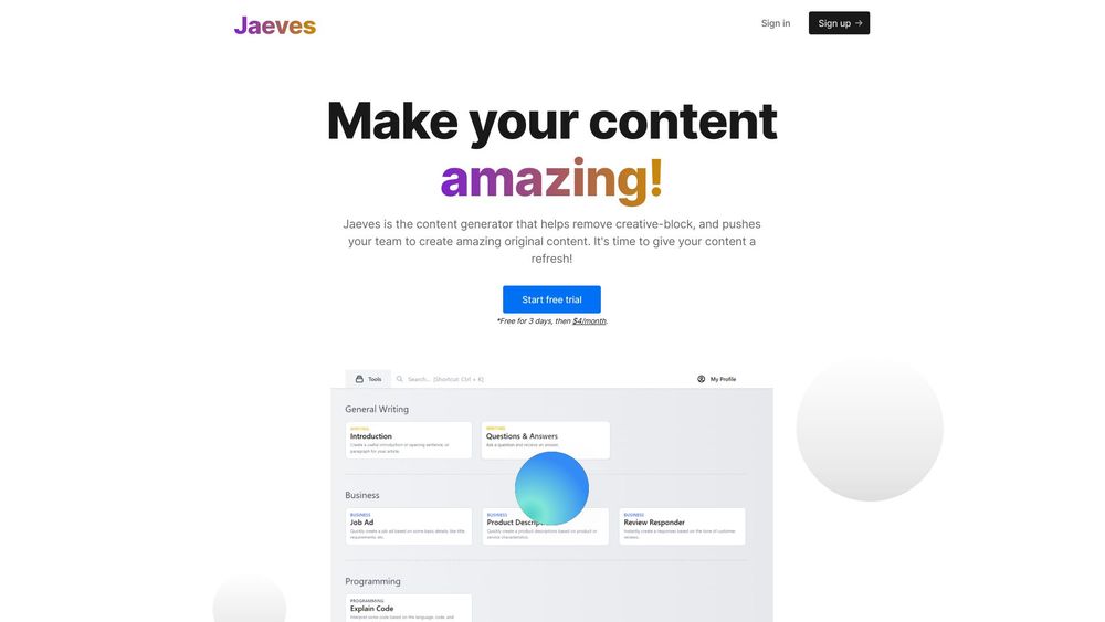 image for Jaeves