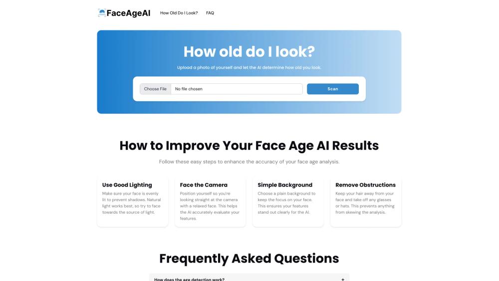 image for Face Age AI