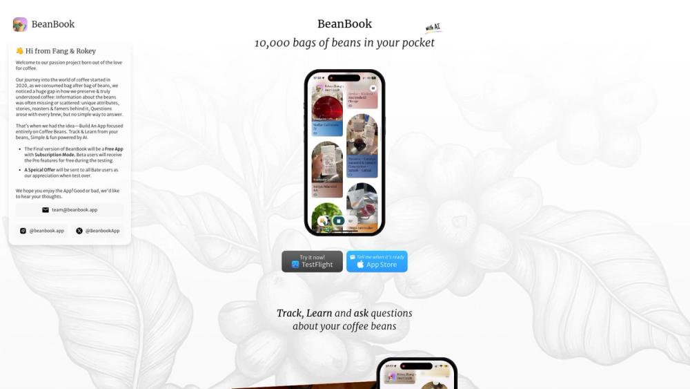 image for BeanBook