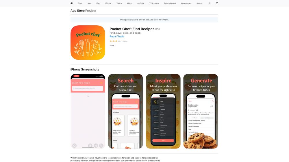 image for Pocket Chef