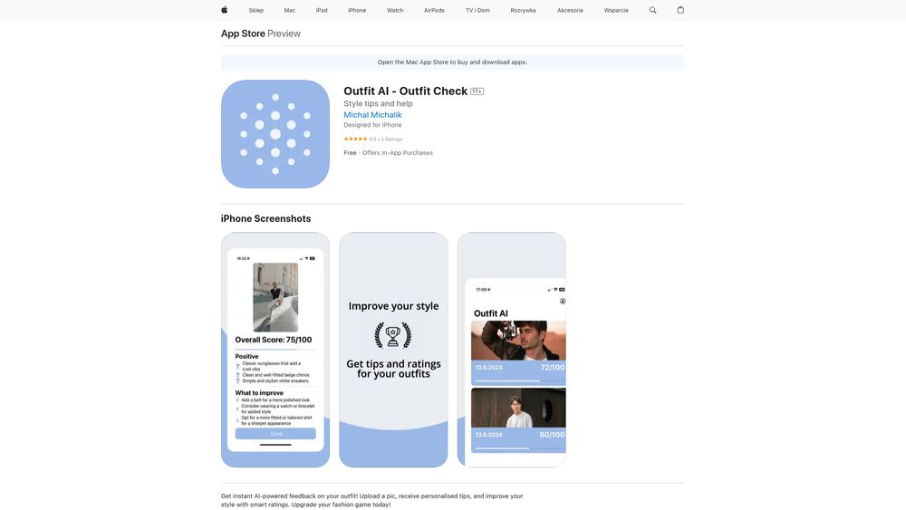 image for Outfit AI - iOS App