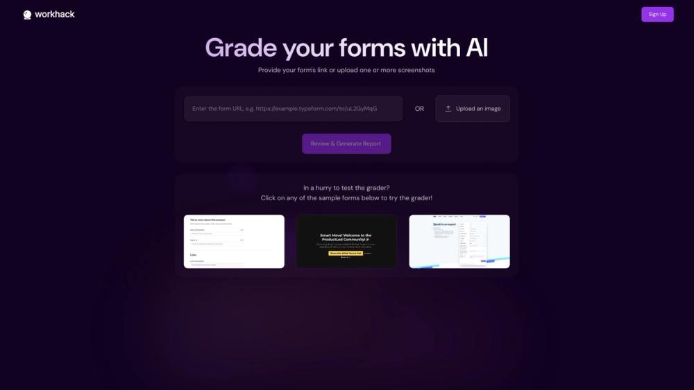 image for WorkHack Form Tuner