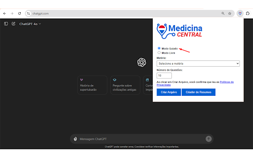 image for Medicina Central - ChatGPT Command Executor