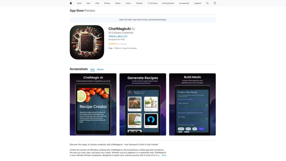 image for ChefMagicAI