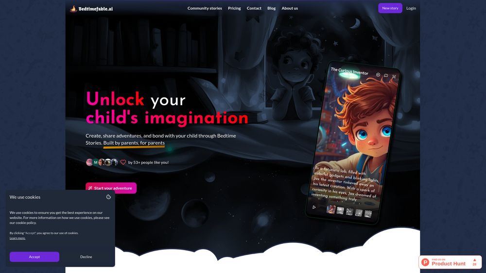 image for BedtimeFable.ai