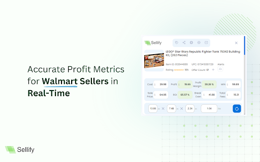 image for Sellify - Walmart Seller Insights
