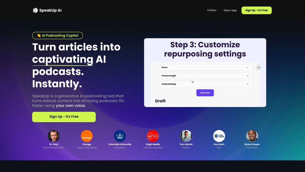 image for SpeakUp AI