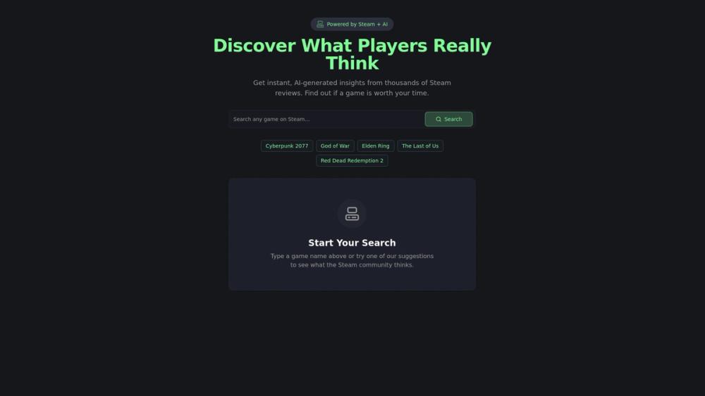 image for Steam Summarize