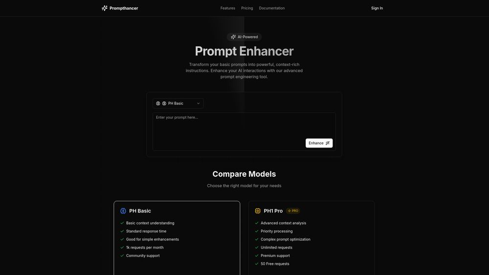 image for Prompthancer
