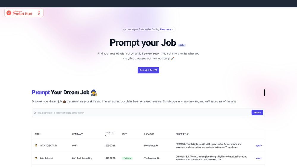 image for PromptYourJob