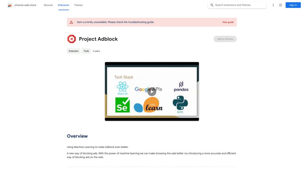 image for Project Adblock