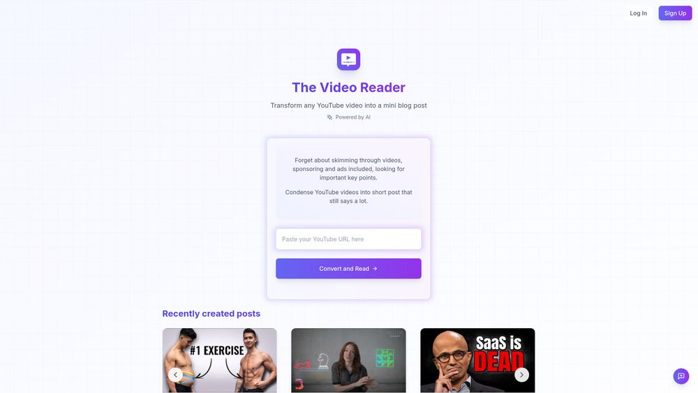 image for The Video Reader
