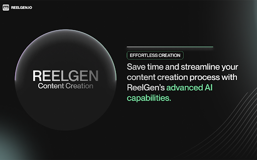 image for ReelGen Extension