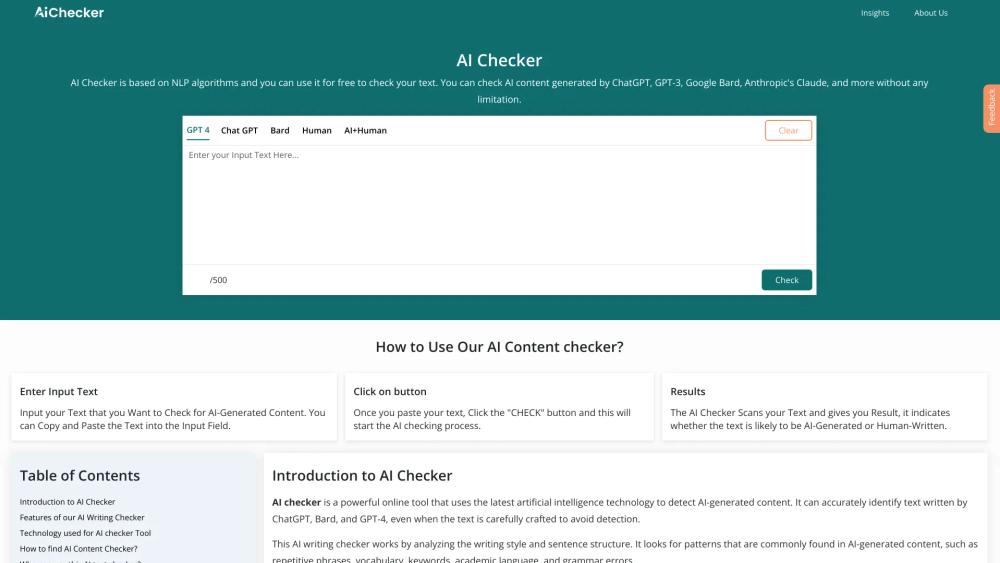 image for AI Checker