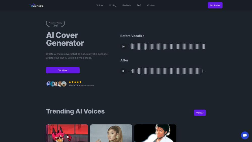 image for vocalize.fm