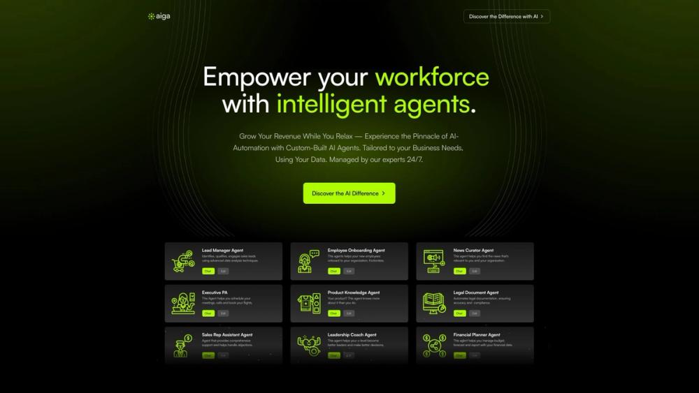 image for AIGA - AI Agent Agency