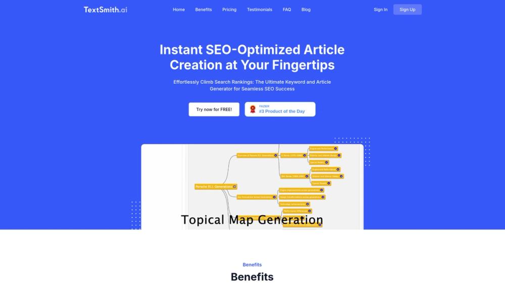 image for TextSmith.ai | SEO Articles Sidekick