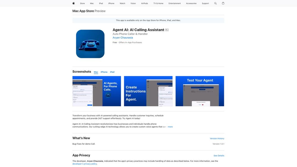 image for AI Agent: That handles and makes Calls