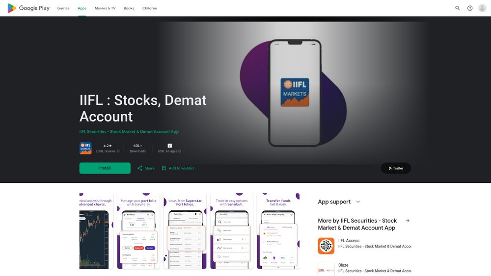 image for IIFL : Stocks, Demat Account