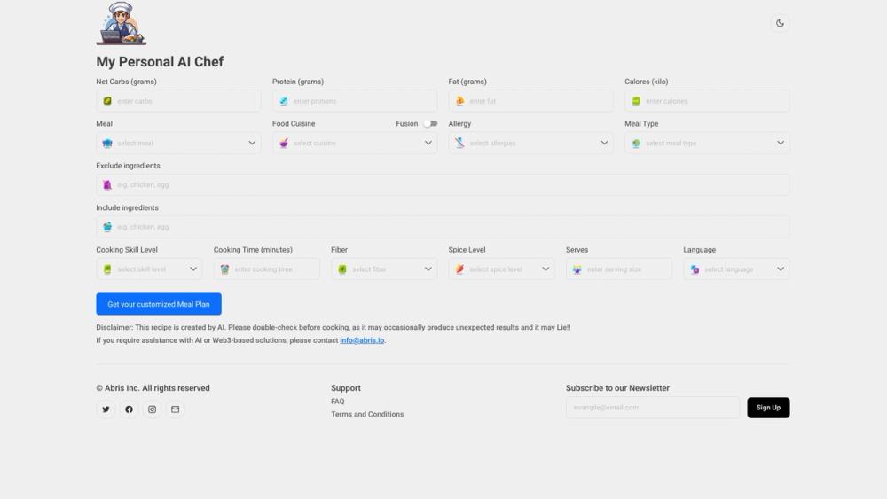 image for My AI Chef