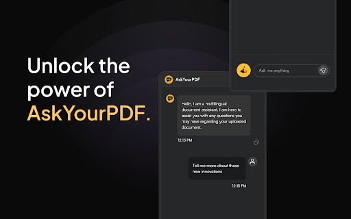 image for AskYourPDF Chrome Extension