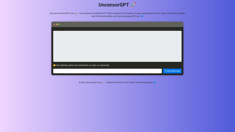 image for UncensorGPT