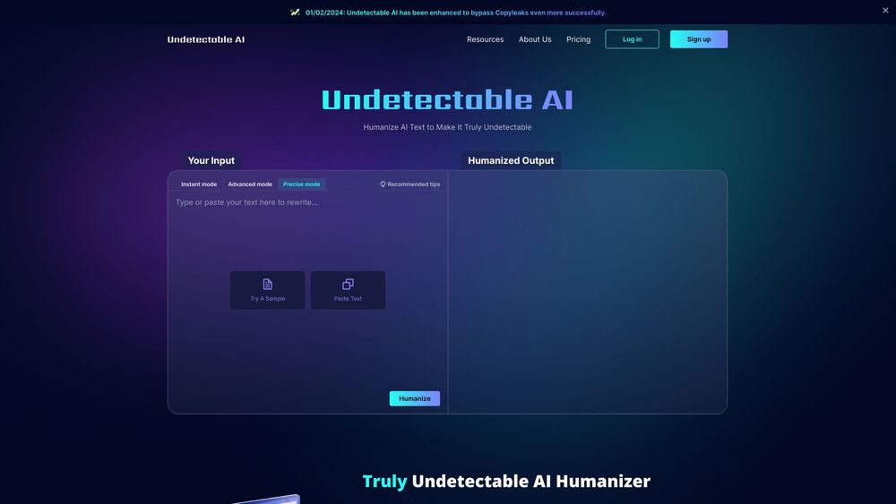 image for Undetectable AI
