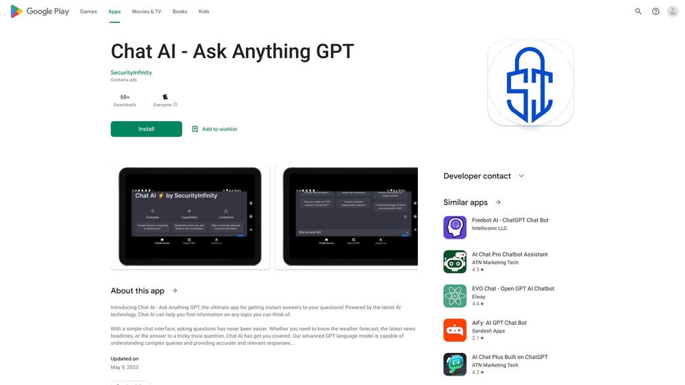 image for Chat AI - Ask Anything GPT