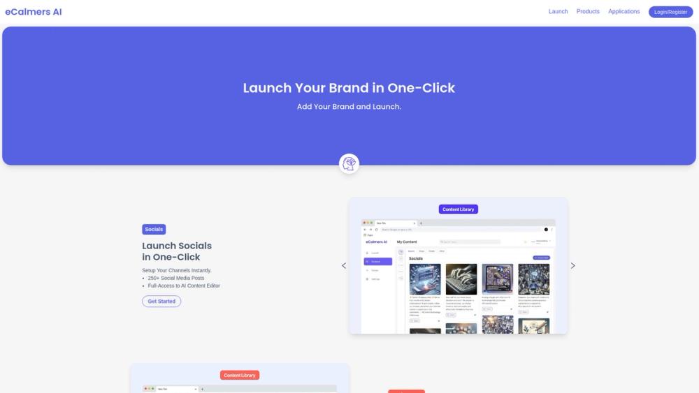 image for eCalmersAI - Launch in One-Click