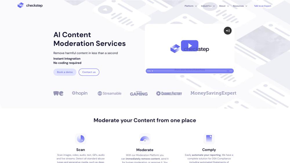 image for checkstep.com