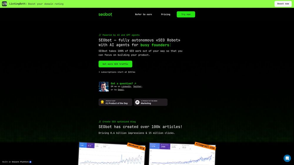 image for SEO Bot