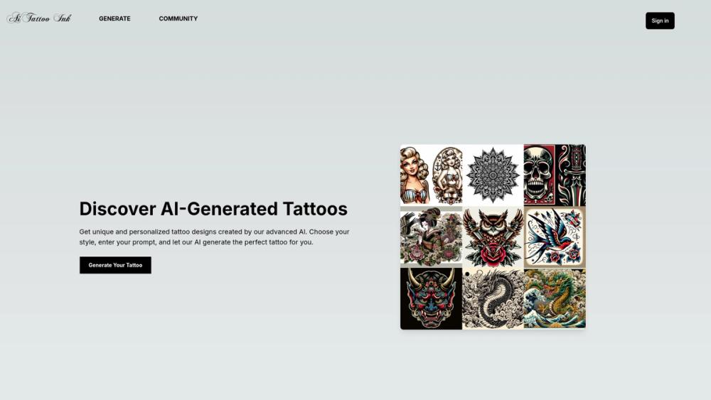 image for aitattoo.ink