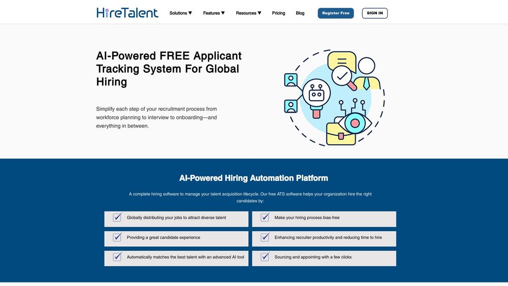 image for HireTalent-Free Applicant TrackingSystem