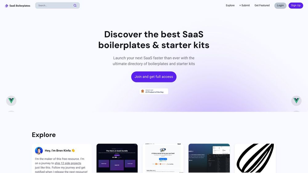 image for SaaS Boilerplates