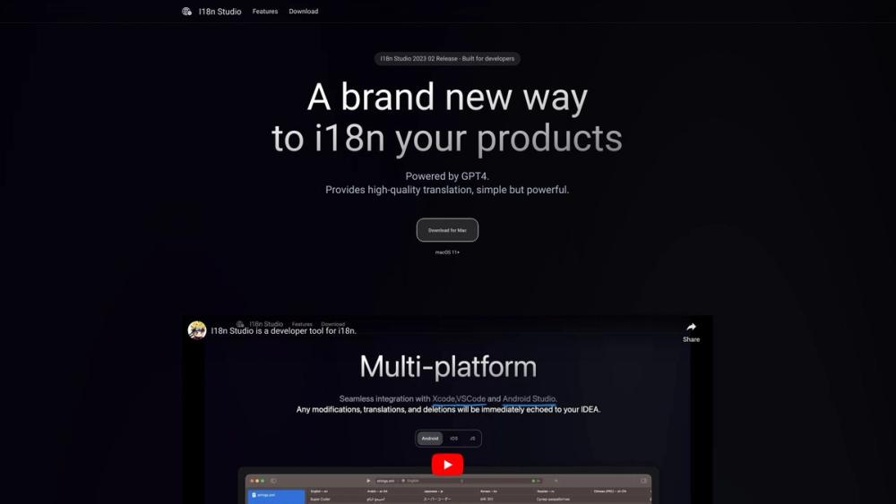 image for I18n Studio
