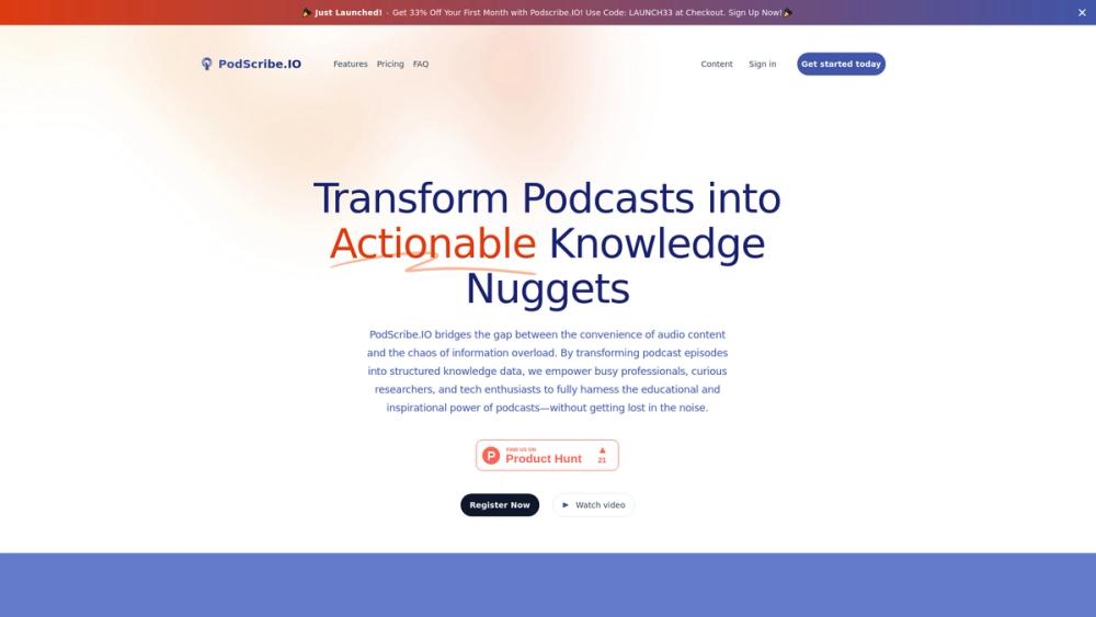 image for PodScribe.IO