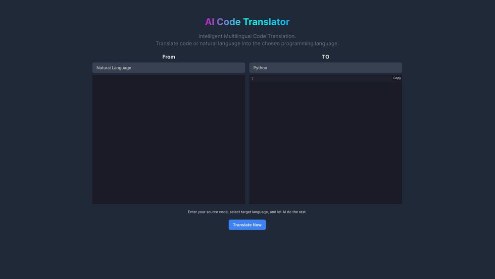 image for AI Code Translator