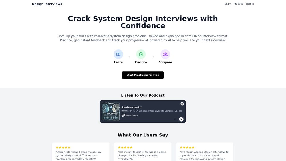 image for Design Interview Sessions