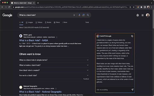 image for ChatGPT in Google