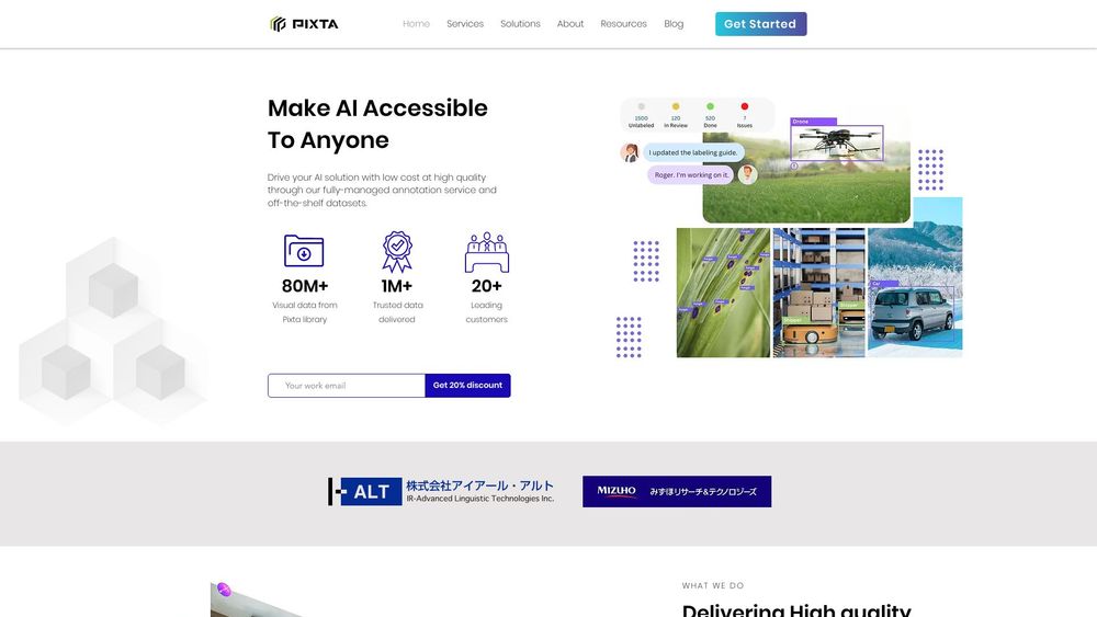 image for PIXTA AI - AI/ML Training data service