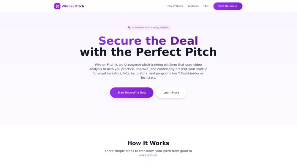image for Winner Pitch