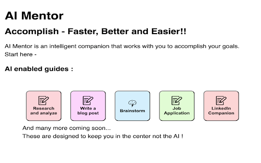 image for AI Mentor