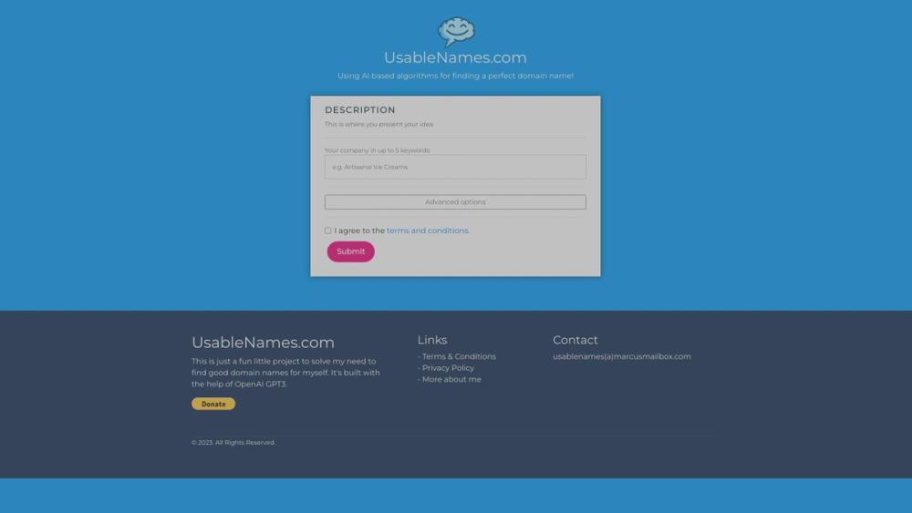 image for Usable Names