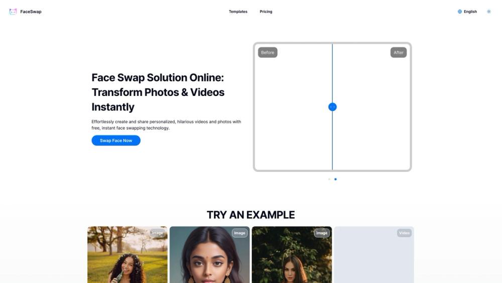 image for Face Swap Solution Online